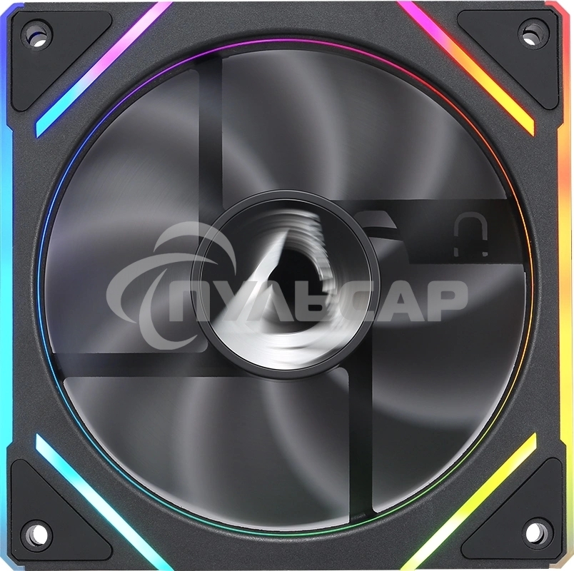 Вентилятор для корпуса Aerocool / Formula Floe Plus 12BK ARPW ARGB черный, 120 мм, 1500 об/мин, 26.8 дБ, 4 pin