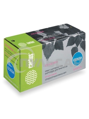 Картридж лазерный Cactus CS-CE263A пурпурный (11000 стр.) для HP LJ CP4025/CP4525/CM4540
