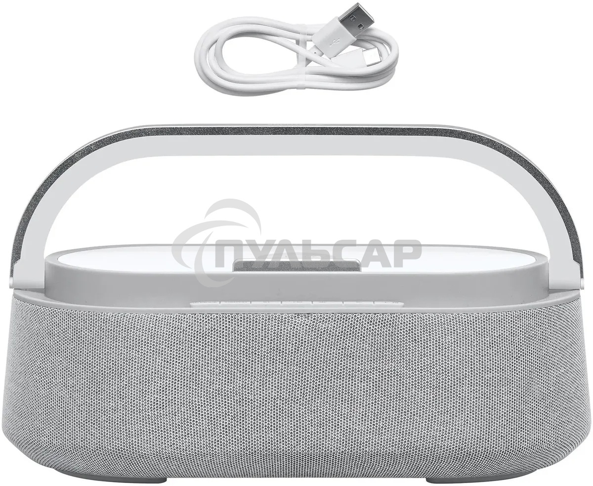 Портативная колонка BBK BTA2010 серый 10W 1.0 BT 10м 1800mAh