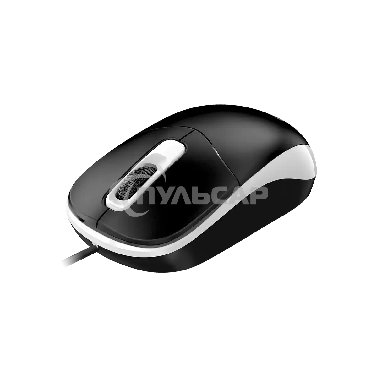 Мышь проводная Genius DX-111 черно-серый, 1200 dpi, USB, кнопки - 3