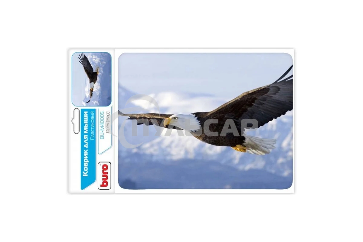 Коврик для мыши Buro BU-M40005 рисунок/орел