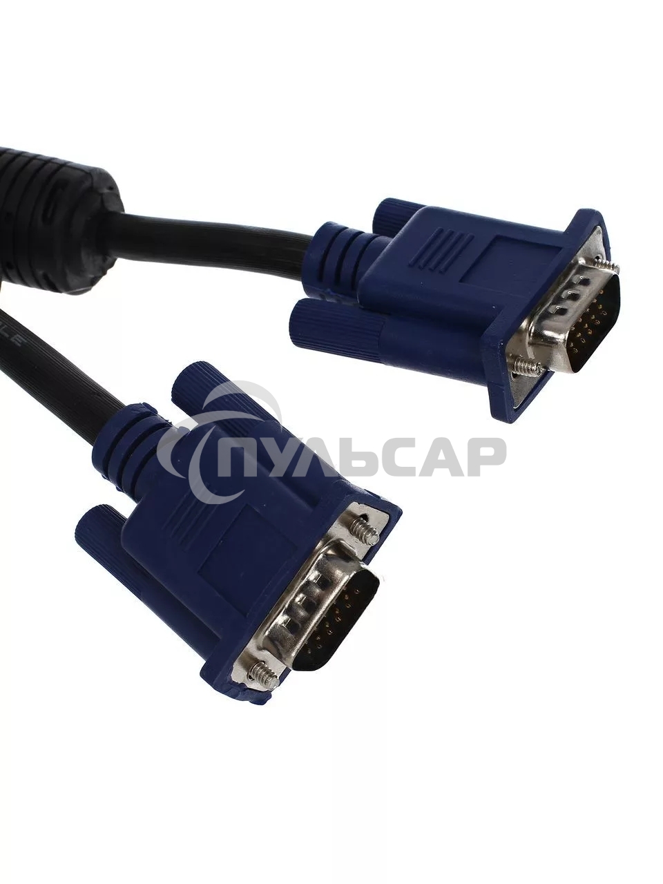 Кабель монитор-SVGA card (15M-15M) 3.0м 2 фильтра VCOM