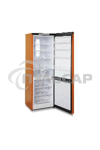 Холодильник Бирюса Б-T960NF оранжевый двухкамерный 240/100 л морозилка снизу, No Frost