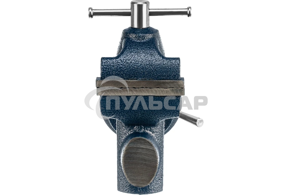 Тиски СИБРТЕХ 18672слесарные настольные поворотные ширина рабочихгубок 65мм наковальня