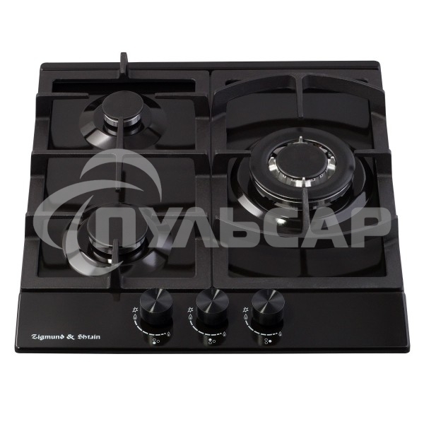Газовая варочная панель Zigmund & Shtain G 14.4 B независимая, черный