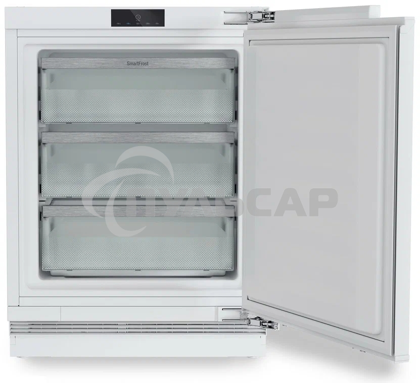 Встраиваемая морозильная камера Liebherr Pure, высота 82-88 см, door-on-door, SmartFrost, сенсорная электроника за дверью.