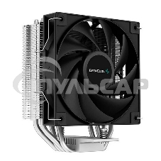 Кулер для процессора DEEPCOOL AG400 черный, 120 мм, алюминий/медь, 2000 об/мин, 31.6 дБ, 4 pin, 220 Вт, 150 мм