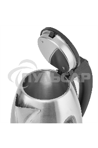 Чайник электрический DELTA DL-1114 нерж. с серым