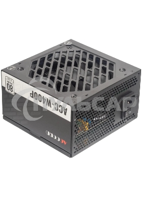 Блок питания Accord ACC-W400P, 400Вт, 80 PLUS WHITE, 120мм, черный