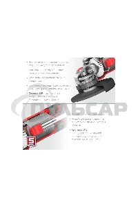 УШМ ЗУБР 125 мм, 800 Вт, компакт.