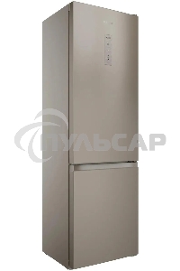 Холодильник Hotpoint HT 6200 BZ бронзовый двухкамерный 240/83л морозилка снизу, No Frost