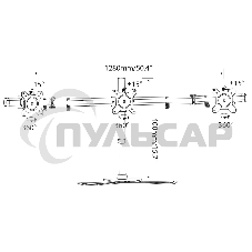 Кронштейн для мониторов Cactus CS-VM-MP330S-AL серебристый 15