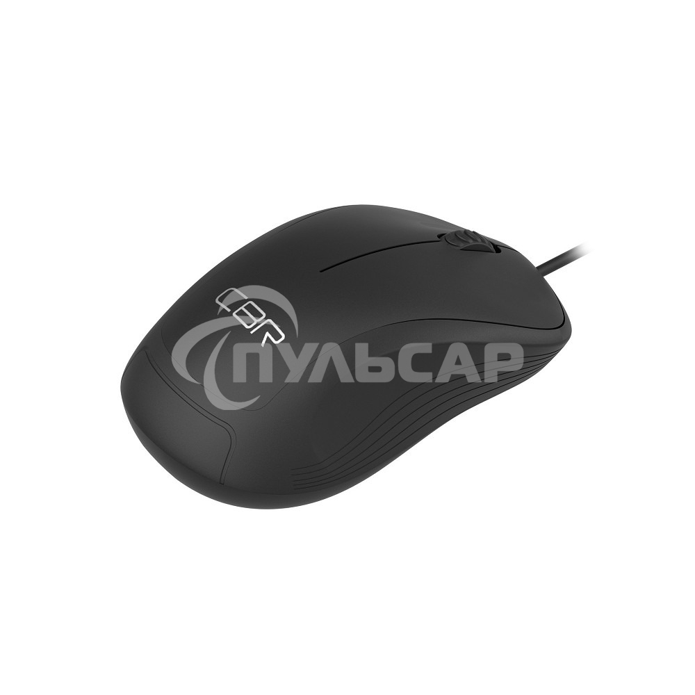 Мышь проводная CBR CM 108 черный, 1000 dpi, USB, кнопки - 3