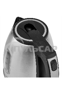 Чайник электрический DELTA DL-1114 нерж. с серым