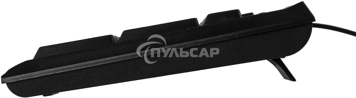 Клавиатура проводная CBR KB 105 USB, 104 кл., офисн., 2,0 м, Русская раскладка синего цвета