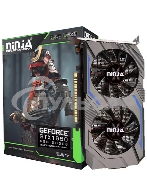 Видеокарта Sinotex Ninja GTX1650 NK165DF46F PCIE (896SP) 4G 128BIT GDDR6 (DVI/HDMI/DP)