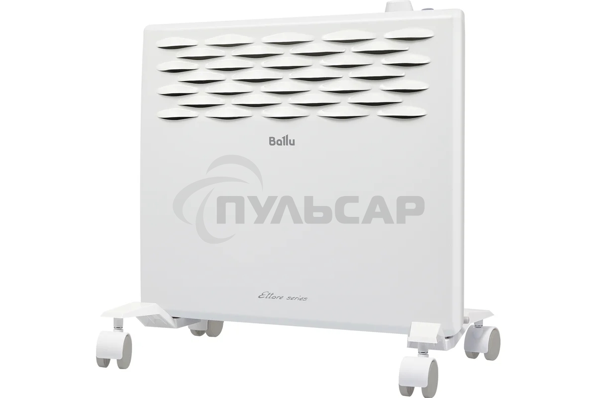 Конвектор Ballu Ettore BEC/ETMR-1000 белый, 1000 Вт, 15 м2, термостат