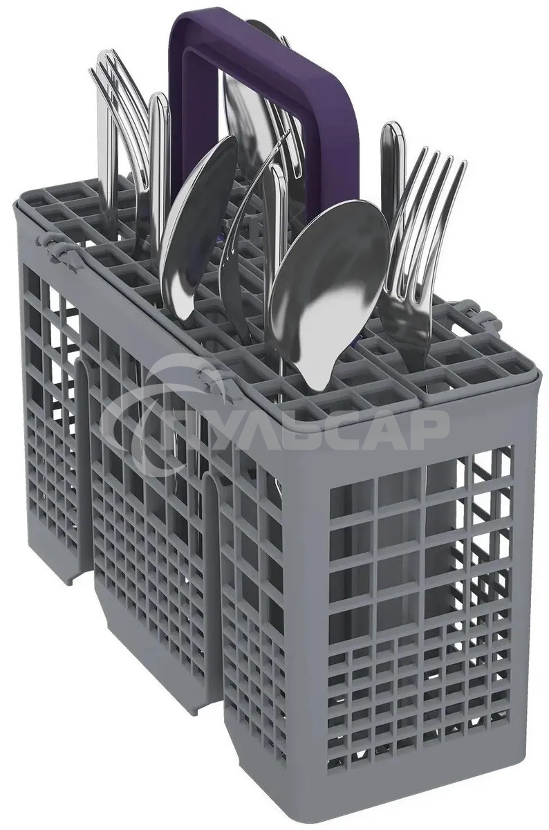 Посудомоечная машина Beko DVS050R01W, белая, 44.8 см, 10 компл., 49 дБ, класс A