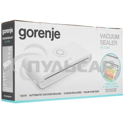 Вакуумный упаковщик Gorenje VS120W белый