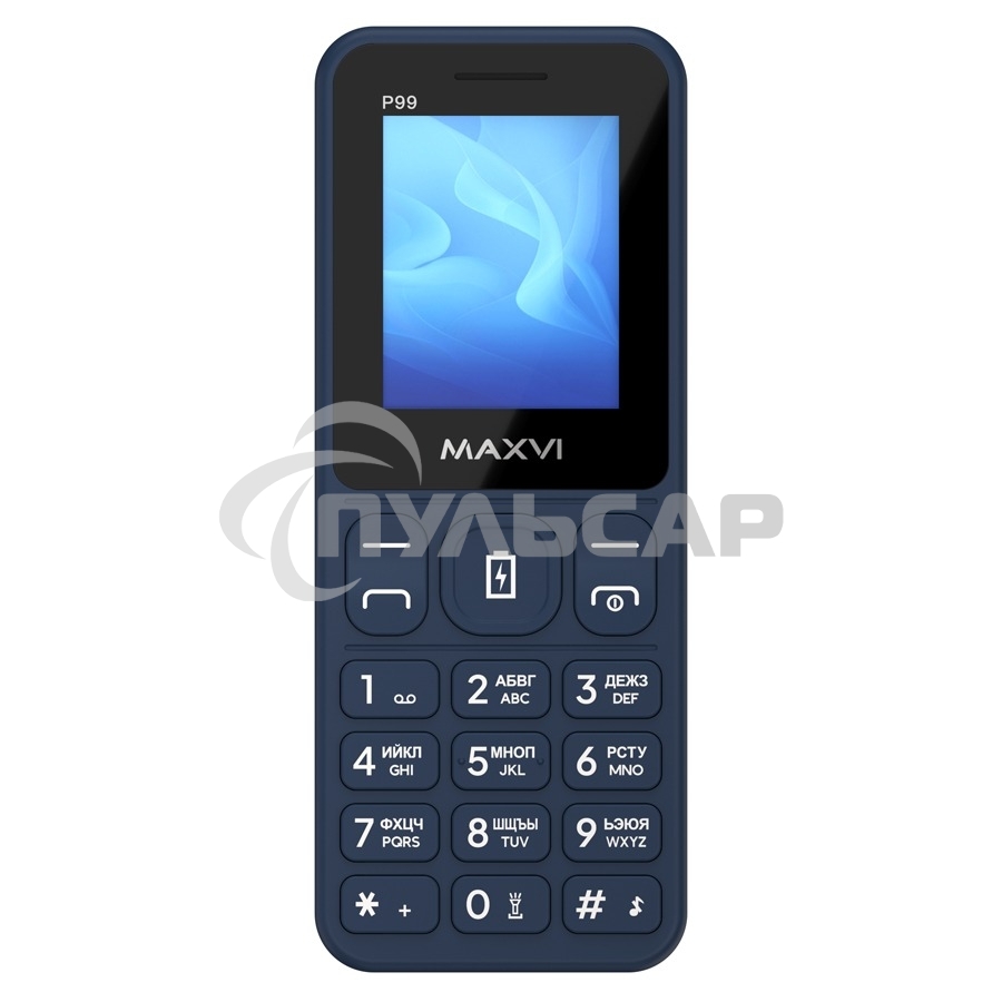 Мобильный телефон Maxvi P99 синий