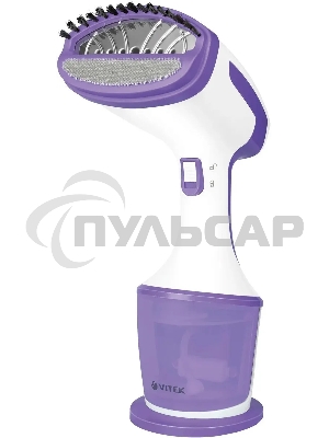Отпариватель ручной Vitek VT-2660 белый/фиолетовый