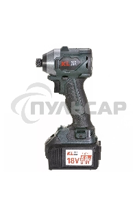 Профессиональный бесщеточный винтоверт аккумуляторный KLPRO KLDV18BH-50 (18В, Li-ion-2шт, 5.0А·ч, 220Нм, 2 скорости, подсветка,З/У,в кейсе)