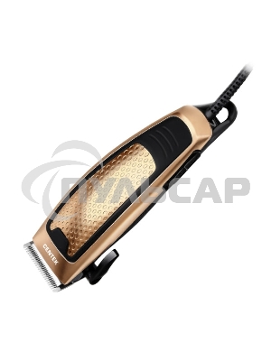 Машинка для стрижки Centek CT-2129 (чер/зол) срез 0...12мм, производительный мотор, шнур 1.8м