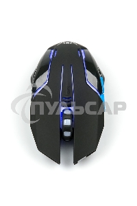 Мышь беспроводная Nakatomi MROG-20UR черный, 2400 dpi, радиоканал, USB, кнопки - 6