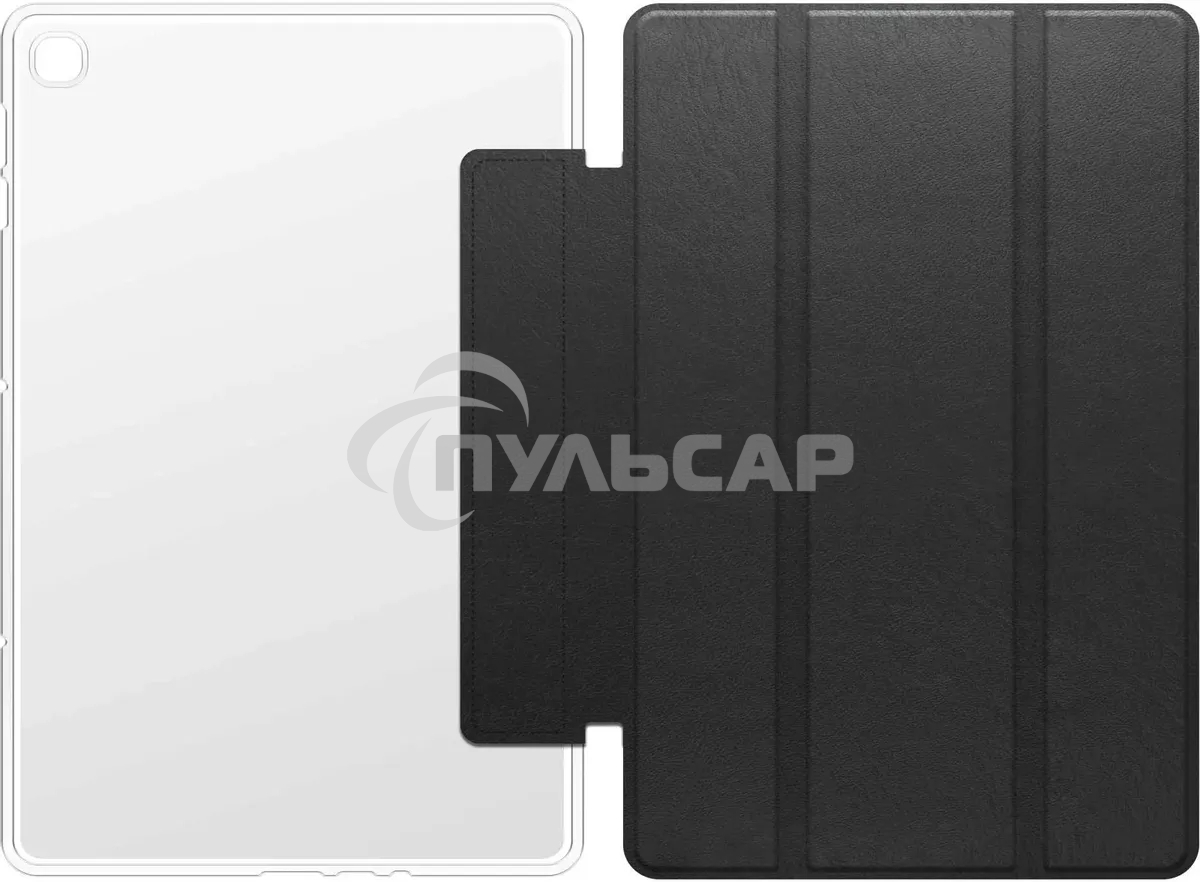 Чехол BoraSCO для Huawei MatePad T10s Tablet Case Lite искусственная кожа черный (40231)