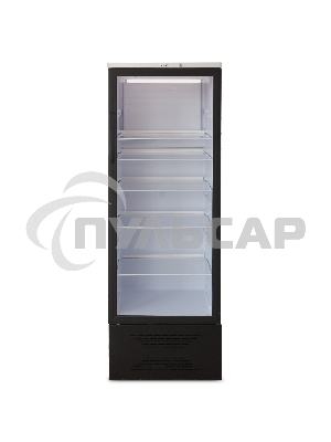 Холодильная витрина Бирюса Б-B310 черный фронт однокамерная 310л