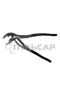 Клещи переставные Denzel кнопочный механизм, обливные рукоятки, 300 мм