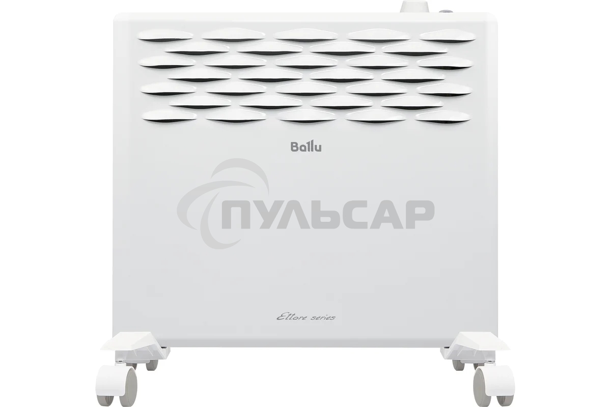 Конвектор Ballu Ettore BEC/ETMR-1000 белый, 1000 Вт, 15 м2, термостат