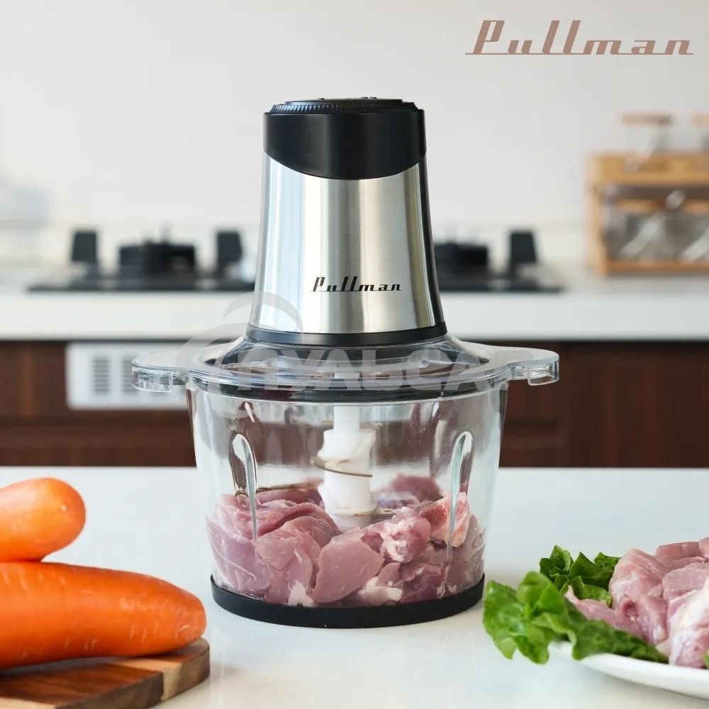 Измельчитель электрический Pullman PL-320, 1000Вт, 6 лезвий, стеклянная чаша 3 л