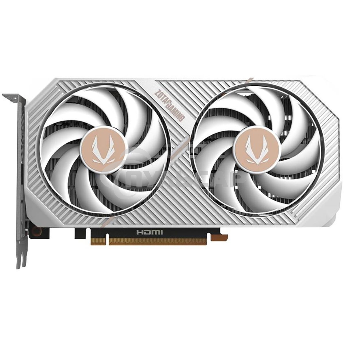 Видеокарта Zotac PCI-E 5.0 RTX 5060 TWIN EDGE OC WHITE ED NVIDIA GeForce RTX 5060 8Gb 128bit GDDR7 2527/28000 HDMIx1 DPx3 HDCP Ret белый