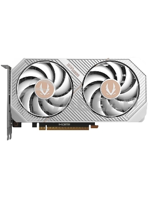 Видеокарта Zotac PCI-E 5.0 RTX 5060 TWIN EDGE OC WHITE ED NVIDIA GeForce RTX 5060 8Gb 128bit GDDR7 2527/28000 HDMIx1 DPx3 HDCP Ret белый