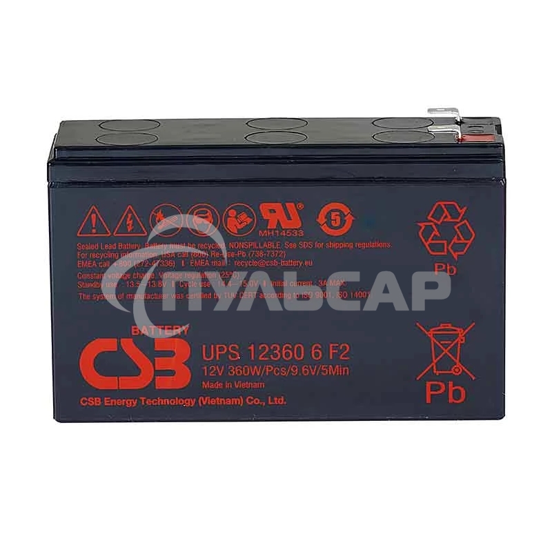 Батарея CSB UPS 123606 (12V 6Ah)