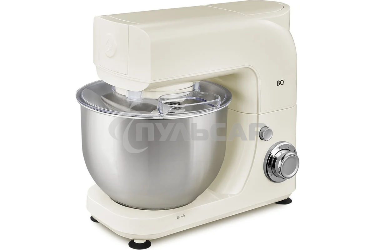 Планетарный миксер BQ MX520 Ivory Макс. мощность 1600 Вт 6 скоростей + импульсный режим