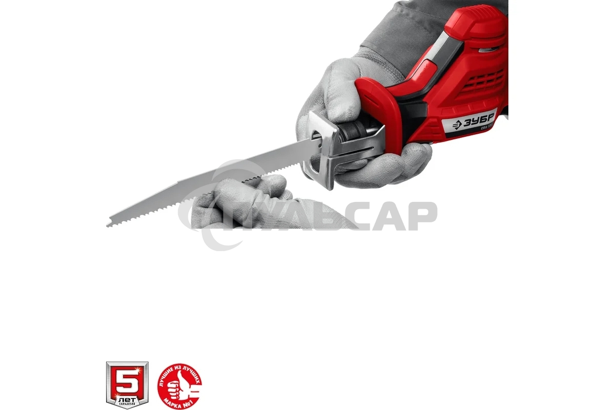 Пила сабельная. ЗУБР 12В, 1 АКБ (2А·ч), в коробке, СПЛ-125-21