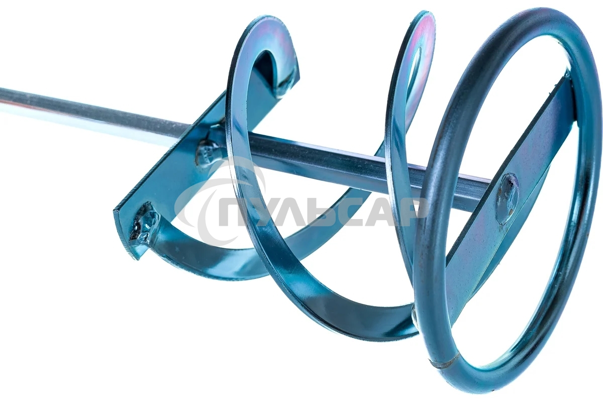 Миксер оцинкованный 600х100 мм для красок и штукатурных смесей