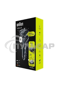 Электробритва Braun 51-W1600s белый/черный