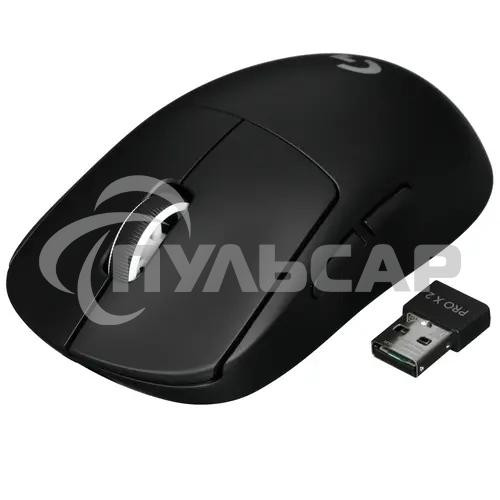 Мышь беспроводная Logitech G PRO X SUPERLIGHT 2 черный, 32000 dpi, радиоканал, USB, кнопки - 5