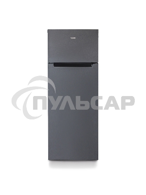Холодильник Бирюса Б-W6135 матовый графит двухкамерный 240/60л морозилка сверху, автоматическое оттаивание