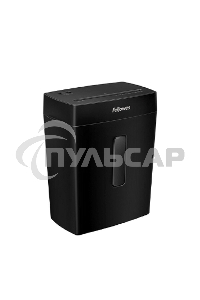 Шредер Fellowes PowerShred Р-42С черный (секр.P-4) фрагменты 8лист. 15лтр. скрепки скобы пл.карты