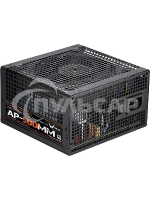 Блок питания Aerocool / Formula ATX 500W AP-500ММ 80 PLUS WHITE (20+4pin) APFC 120мм fan 6xSATA RTL