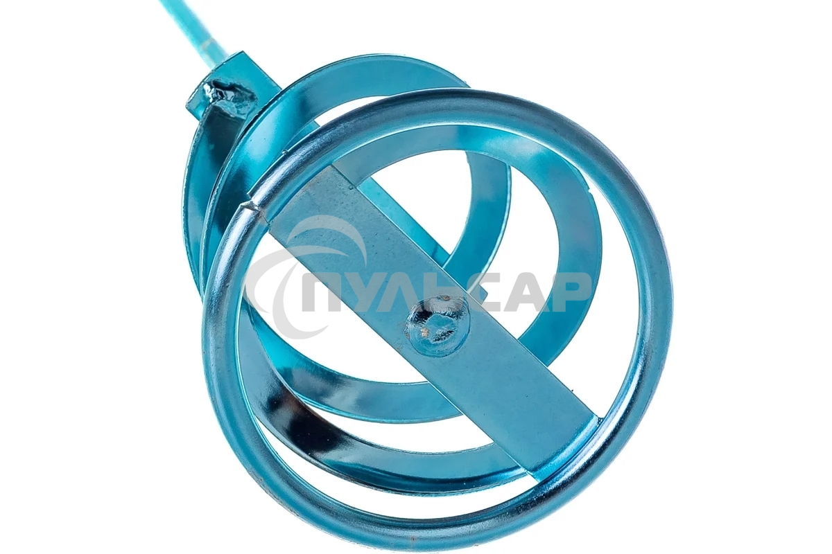 Миксер оцинкованный 600х100 мм для красок и штукатурных смесей