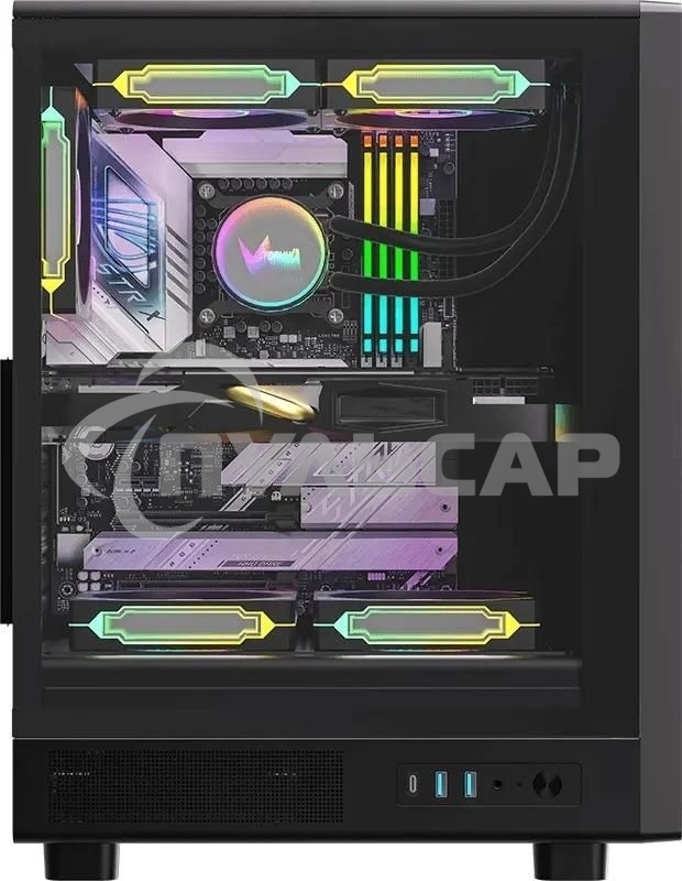 Компьютерный корпус Aerocool / Formula MANA DYNAMIC черный без БП ATX 6x120мм 2xUSB 3.0 1xUSB3.1 audio bott PSU