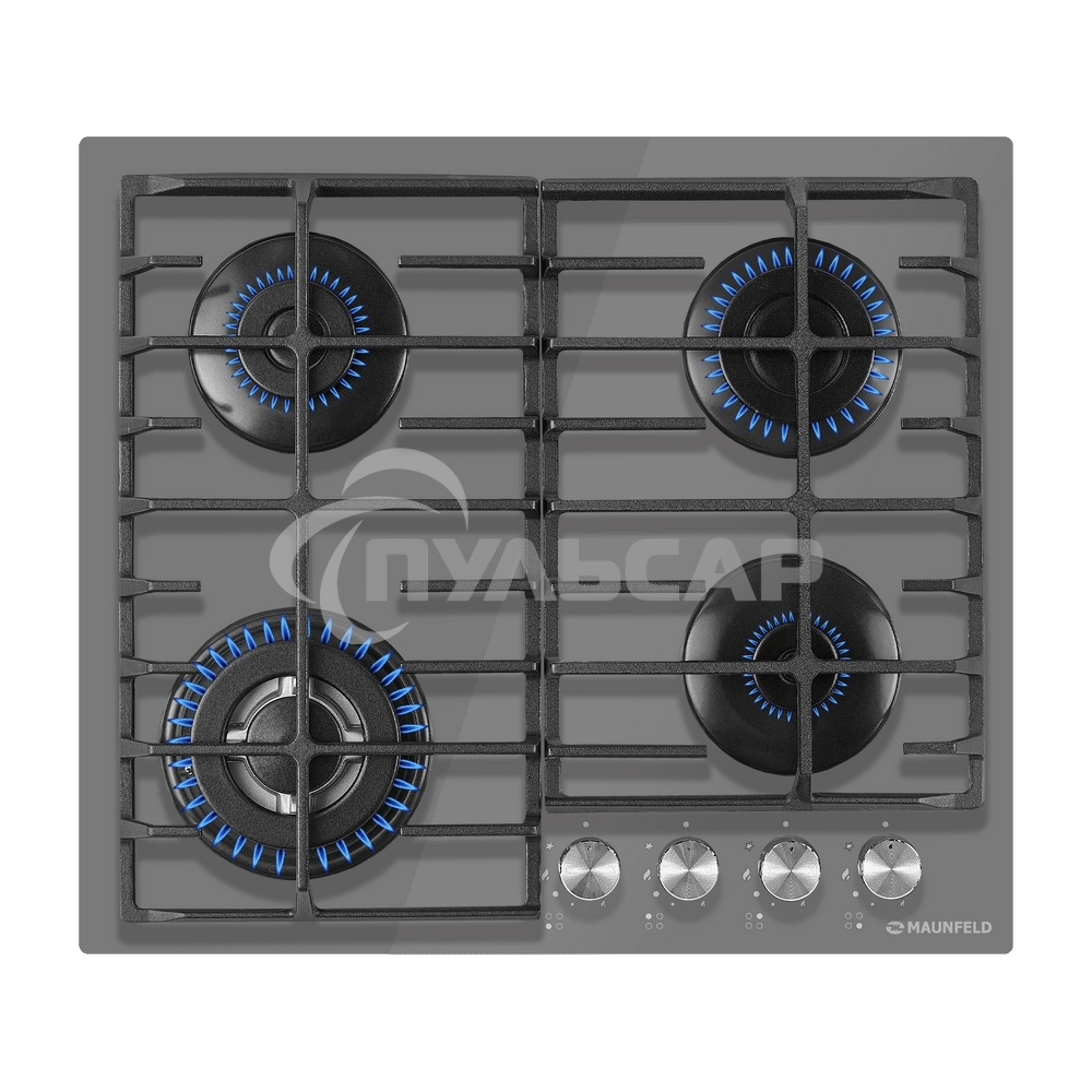 Газовая варочная панель Maunfeld EGHG.64.63CLGR/G серый