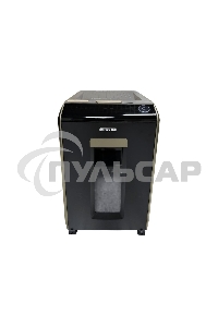 Шредер Office Kit SA200M 1,9х10 черный/серый с автоподачей (секр.P-5) фрагменты 220лист. 40лтр. скобы пл.карты