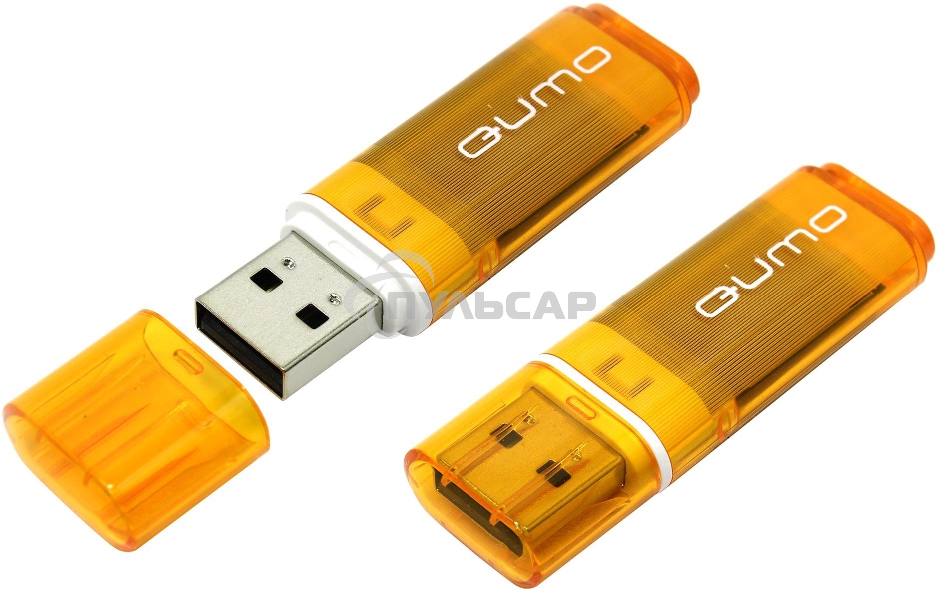 Флешка USB QUMO 32 Gb USB 2.0 Optiva 01 Orange корпус оранжевый
