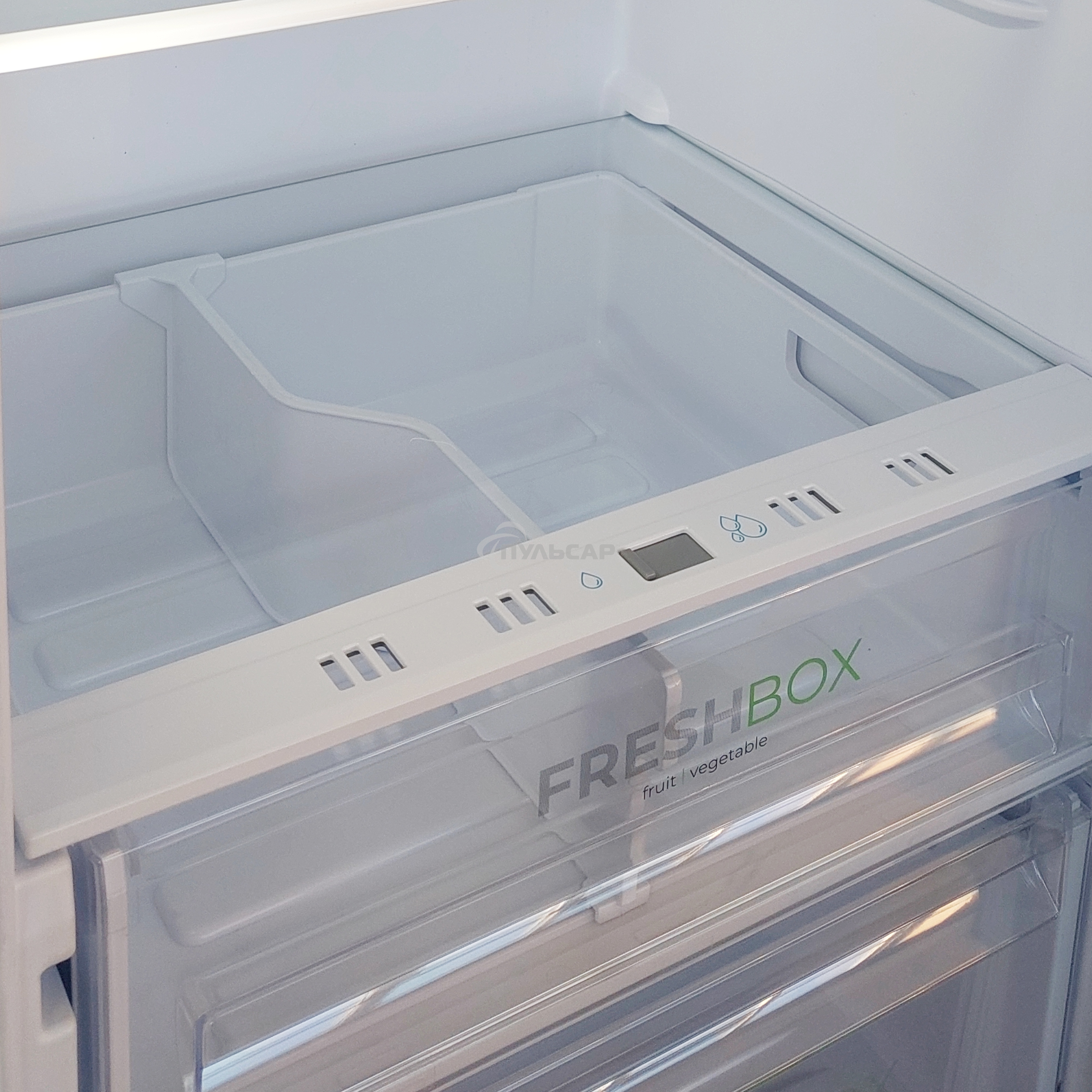 Холодильник Бирюса Б-W6135 матовый графит двухкамерный 240/60л морозилка сверху, автоматическое оттаивание